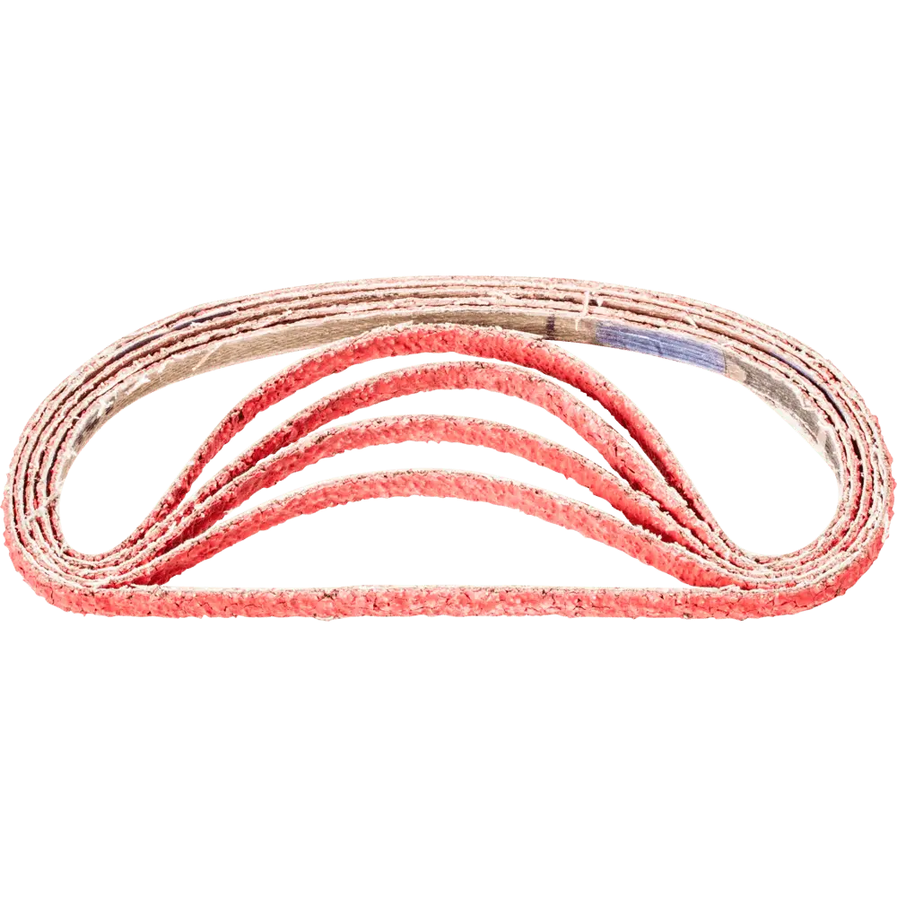 Produktfoto 1 von PFERD TOOLS Keramikkorn Schleifband BA 6x305 mm CO-COOL40 für Edelstahl-Schliff mit Bandschleifer (100), 100 Stk.