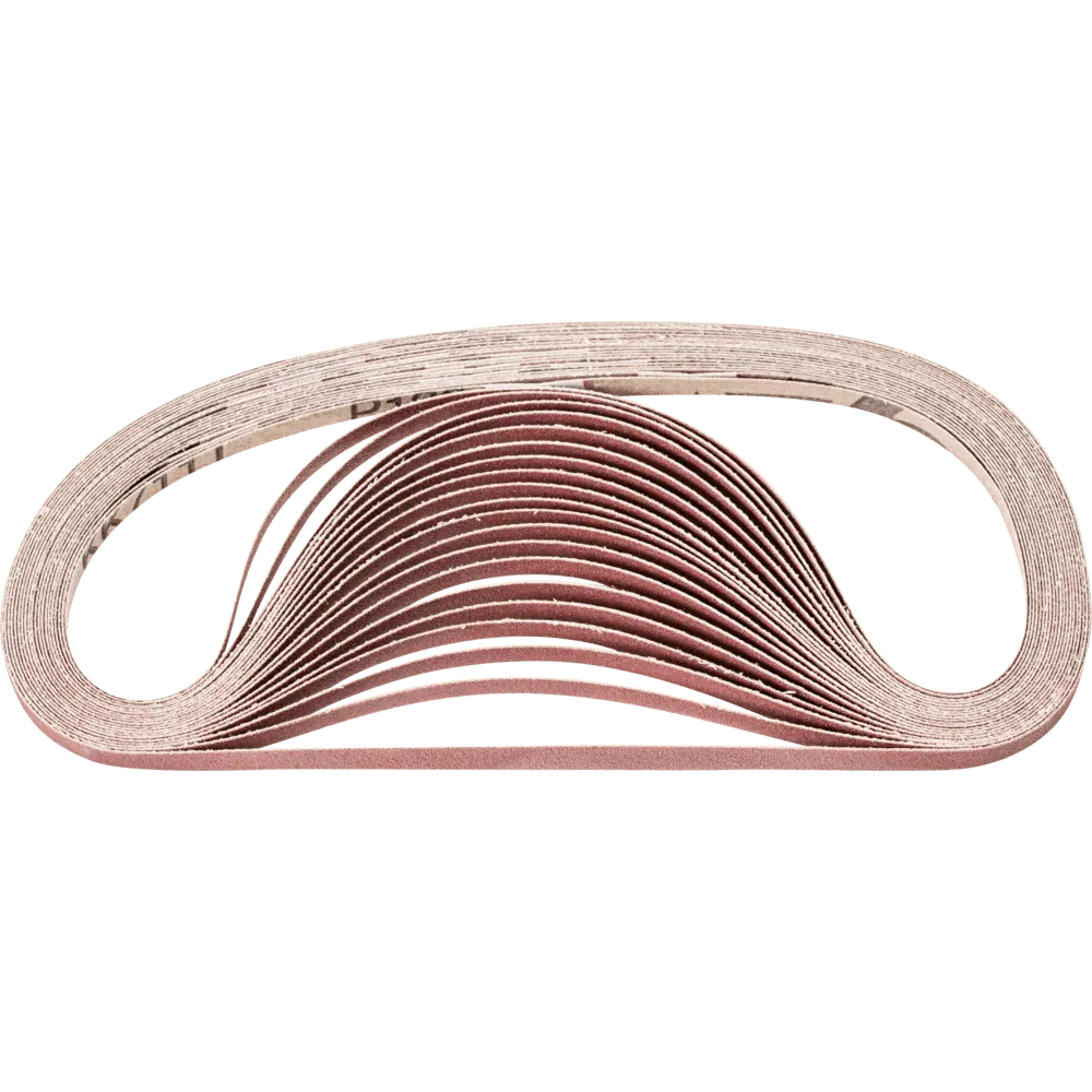Produktfoto 1 von PFERD TOOLS Korund Schleifband BA 6x520mm A180 für universelle Anwendung mit Bandschleifer, 100 Stk.