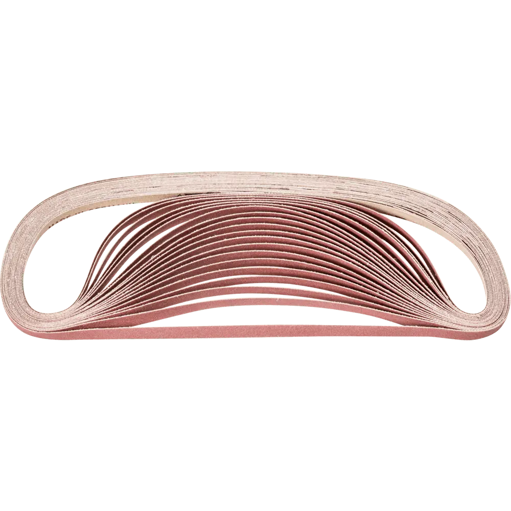 Produktfoto 1 von PFERD TOOLS Korund Schleifband BA 6x520mm A240 für universelle Anwendung mit Bandschleifer, 100 Stk.