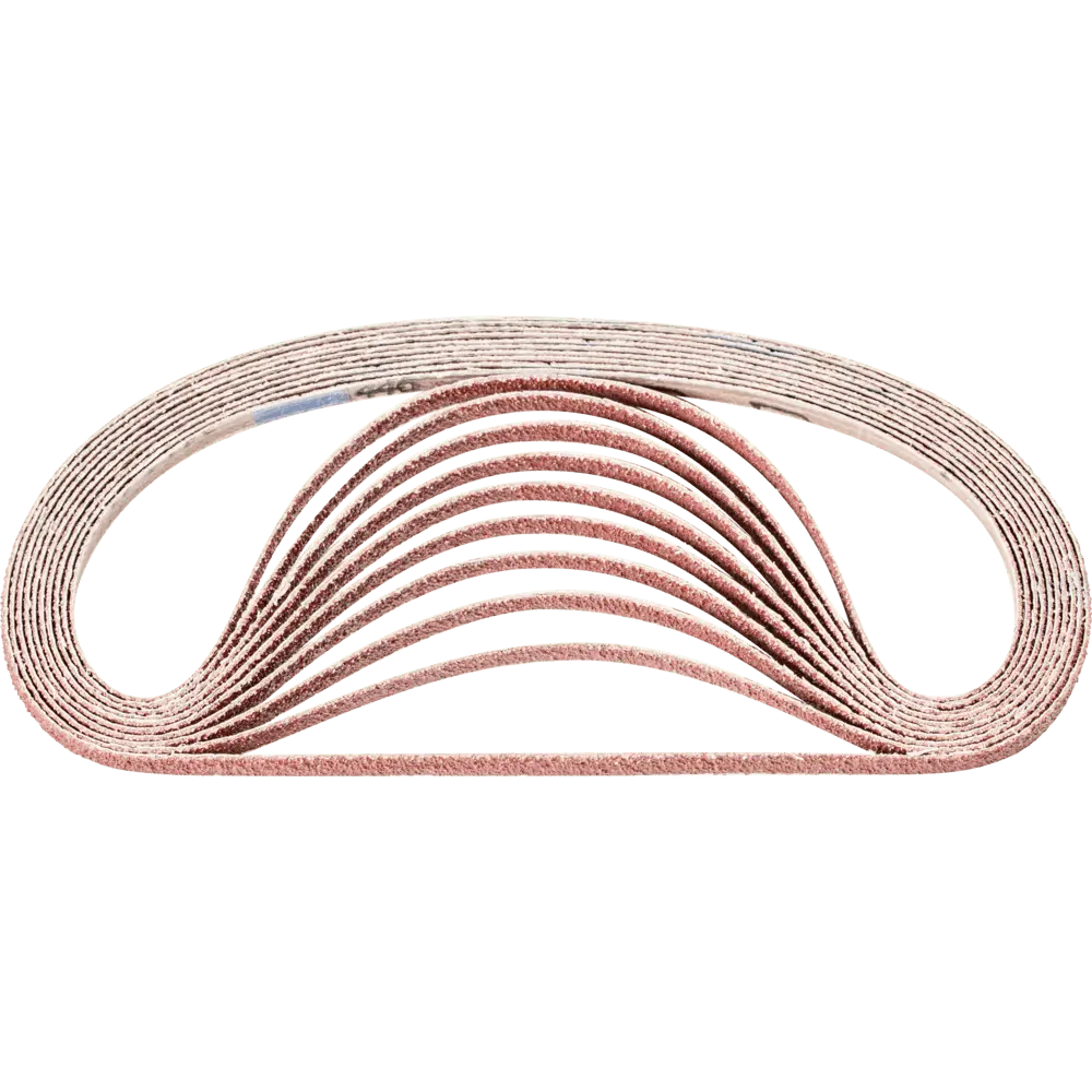 Produktfoto 1 von PFERD TOOLS Korund Schleifband BA 6x520mm A40 für universelle Anwendung mit Bandschleifer, 100 Stk.