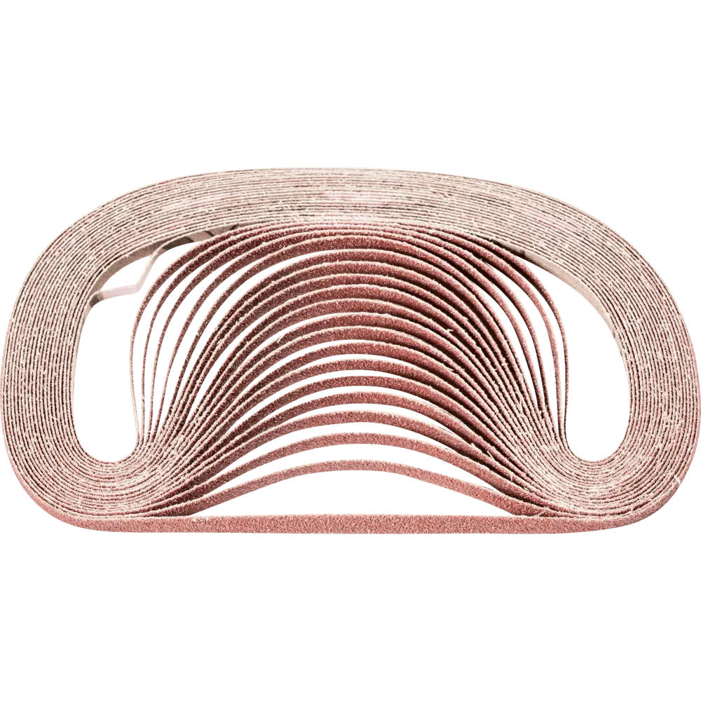 PFERD TOOLS Korund Schleifband BA 6x520mm A60 für universelle Anwendung mit Bandschleifer, 100 Stk.