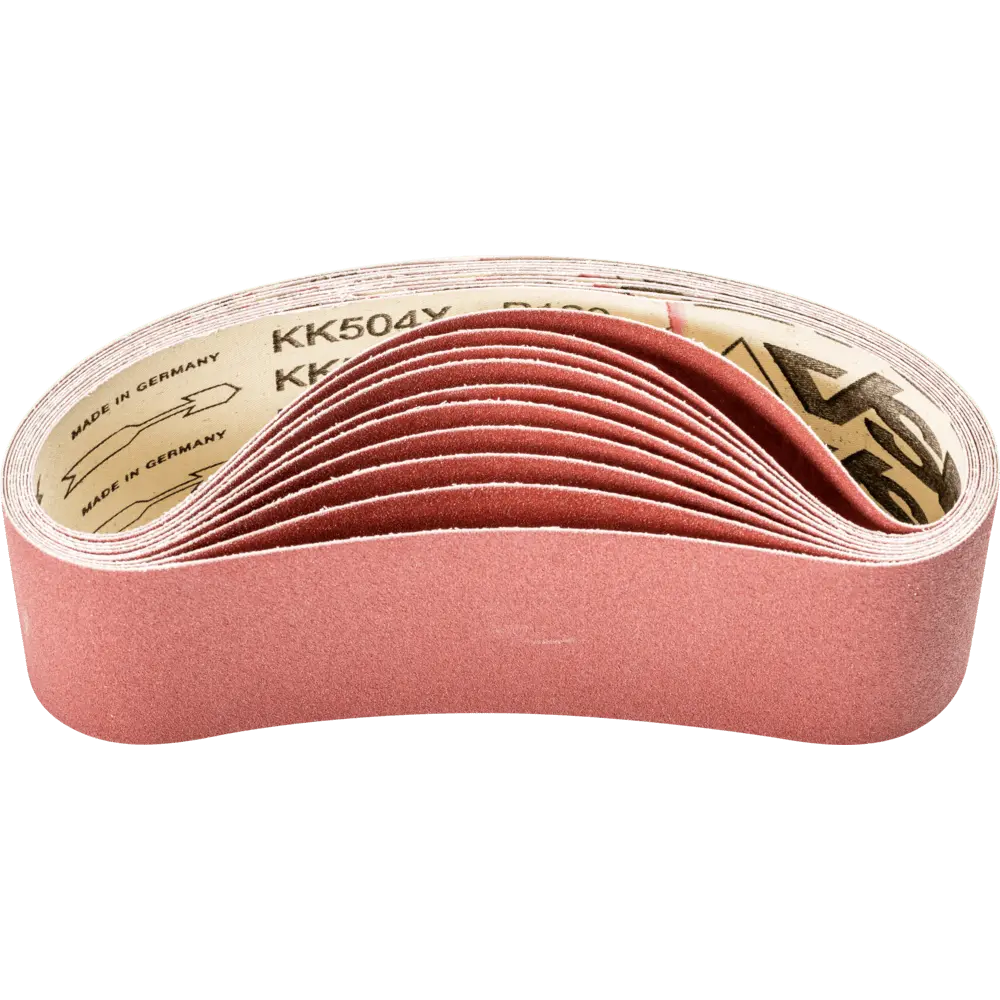 Produktfoto 1 von PFERD TOOLS Korund Schleifband BA 75x533 mm A120 für universelle Anwendung mit Bandschleifer, 10 Stk.