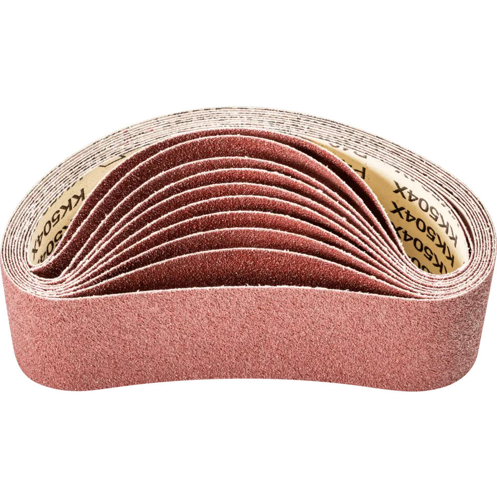 Produktfoto 1 von PFERD TOOLS Korund Schleifband BA 75x533 mm A40 für universelle Anwendung mit Bandschleifer, 10 Stk.