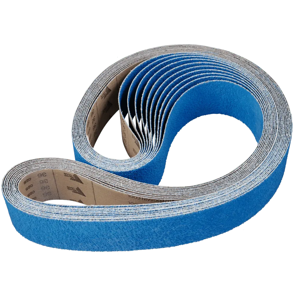 Produktfoto 1 von PFERD TOOLS VICTOGRAIN-COOL Schleifband BA 75x2000 mm A 36 für extrem hohen Abtrag mit Bandschleifer, 10 Stk.