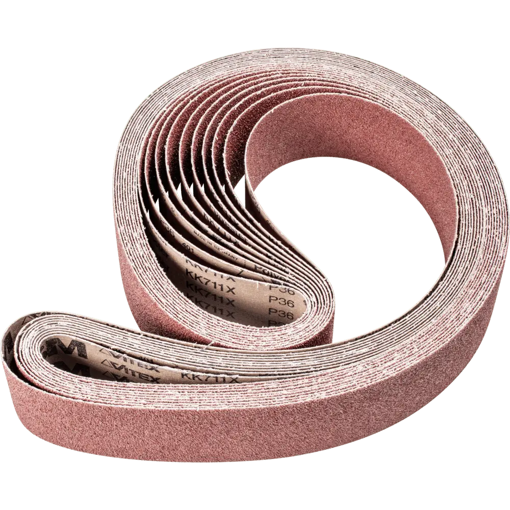 Produktfoto 1 von PFERD TOOLS Korund Schleifband BA 75x2000mm A36 für universelle Anwendung mit Bandschleifer, 10 Stk.