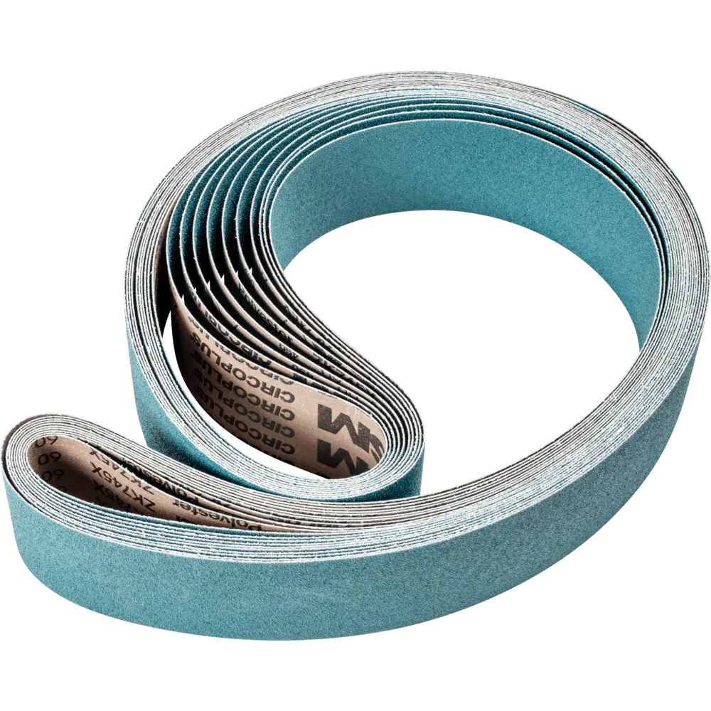 Produktfoto 1 von PFERD TOOLS Zirkon Schleifband BA 75x2000mm Z60 FORTE für hohen Abtrag mit Bandschleifer, 10 Stk.