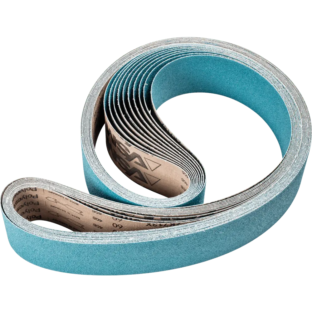 Produktfoto 1 von PFERD TOOLS Zirkon Schleifband BA 75x2000mm Z60 für hohen Abtrag mit Bandschleifer, 10 Stk.