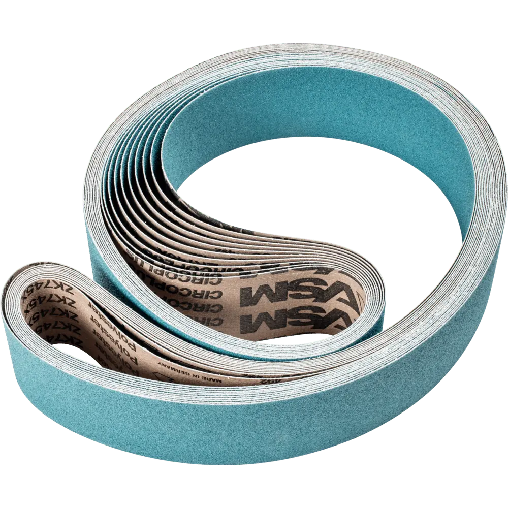 Produktfoto 1 von PFERD TOOLS Zirkon Schleifband BA 75x2000mm Z80 FORTE für hohen Abtrag mit Bandschleifer, 10 Stk.