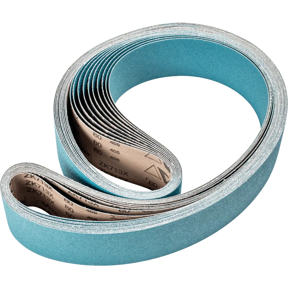 Produktfoto 1 von PFERD TOOLS Zirkon Schleifband BA 75x2000mm Z80 für hohen Abtrag mit Bandschleifer, 10 Stk.