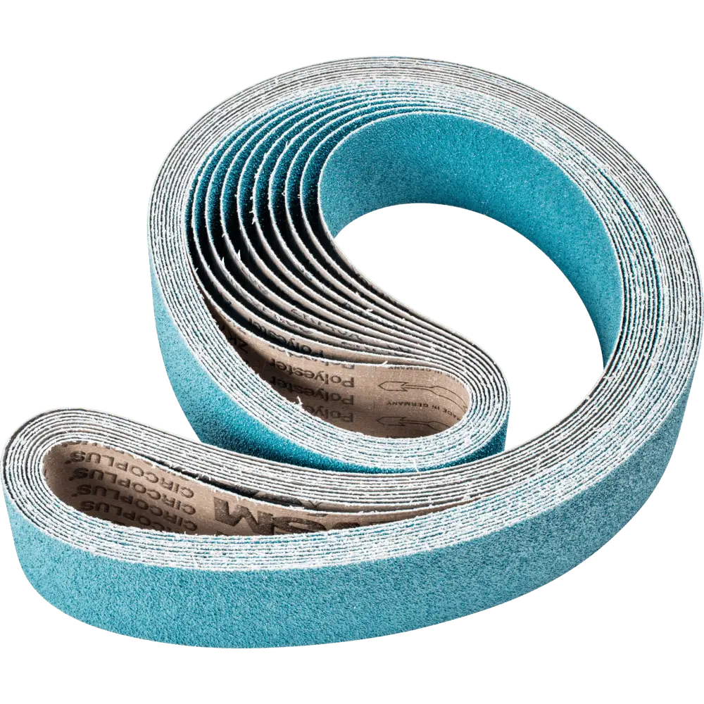 Produktfoto 1 von PFERD TOOLS Zirkon Schleifband BA 75x2000mm Z36 FORTE für hohen Abtrag mit Bandschleifer, 10 Stk.