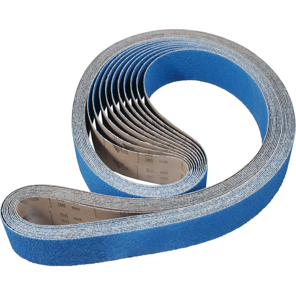 Produktfoto 1 von PFERD TOOLS VICTOGRAIN-COOL Schleifband BA 75x2500 mm A 36 für extrem hohen Abtrag mit Bandschleifer, 10 Stk.