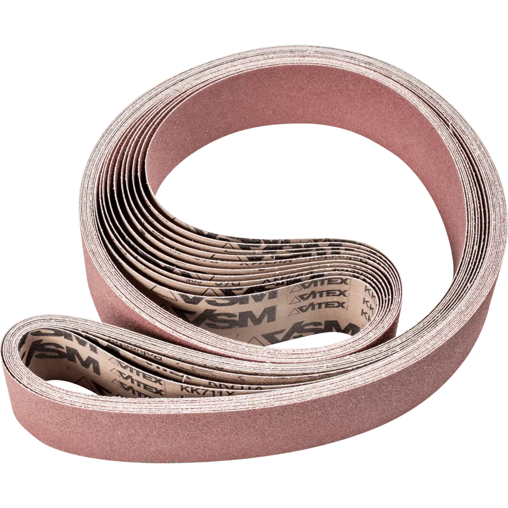 Produktfoto 1 von PFERD TOOLS Korund Schleifband BA 75x2500mm A60 für universelle Anwendung mit Bandschleifer, 10 Stk.