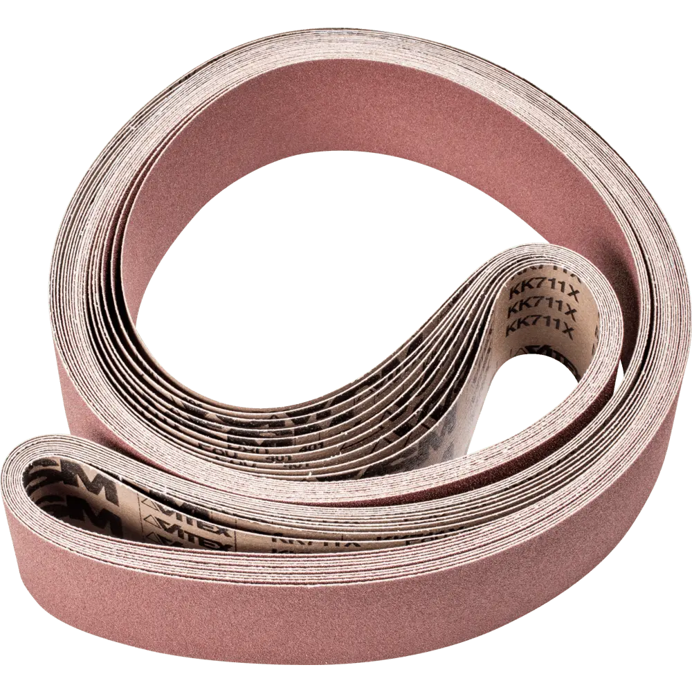 Produktfoto 1 von PFERD TOOLS Korund Schleifband BA 75x2500mm A80 für universelle Anwendung mit Bandschleifer, 10 Stk.