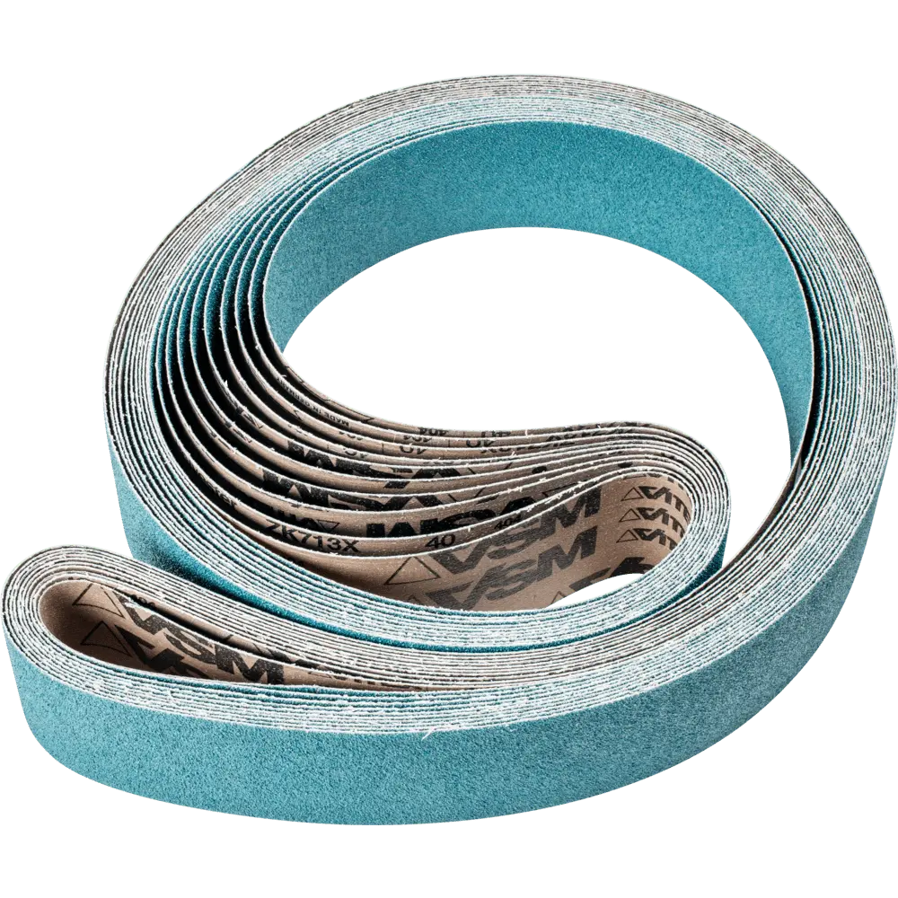 Produktfoto 1 von PFERD TOOLS Zirkon Schleifband BA 75x2500mm Z40 für hohen Abtrag mit Bandschleifer, 10 Stk.