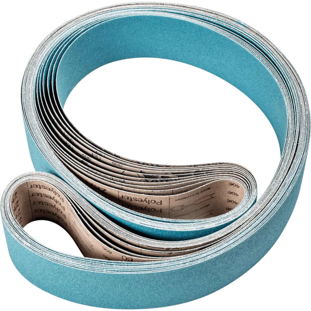 Produktfoto 1 von PFERD TOOLS Zirkon Schleifband BA 75x2500mm Z80 für hohen Abtrag mit Bandschleifer, 10 Stk.
