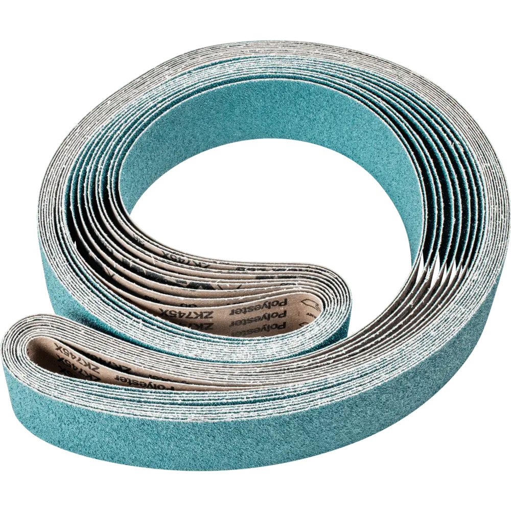 PFERD TOOLS Zirkon Schleifband BA 75x2500mm Z36 FORTE für hohen Abtrag mit Bandschleifer, 10 Stk.
