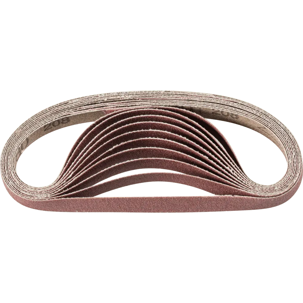 Produktfoto 1 von PFERD TOOLS Korund Schleifband BA 9x305 mm A180 für universelle Anwendung mit Bandschleifer, 100 Stk.