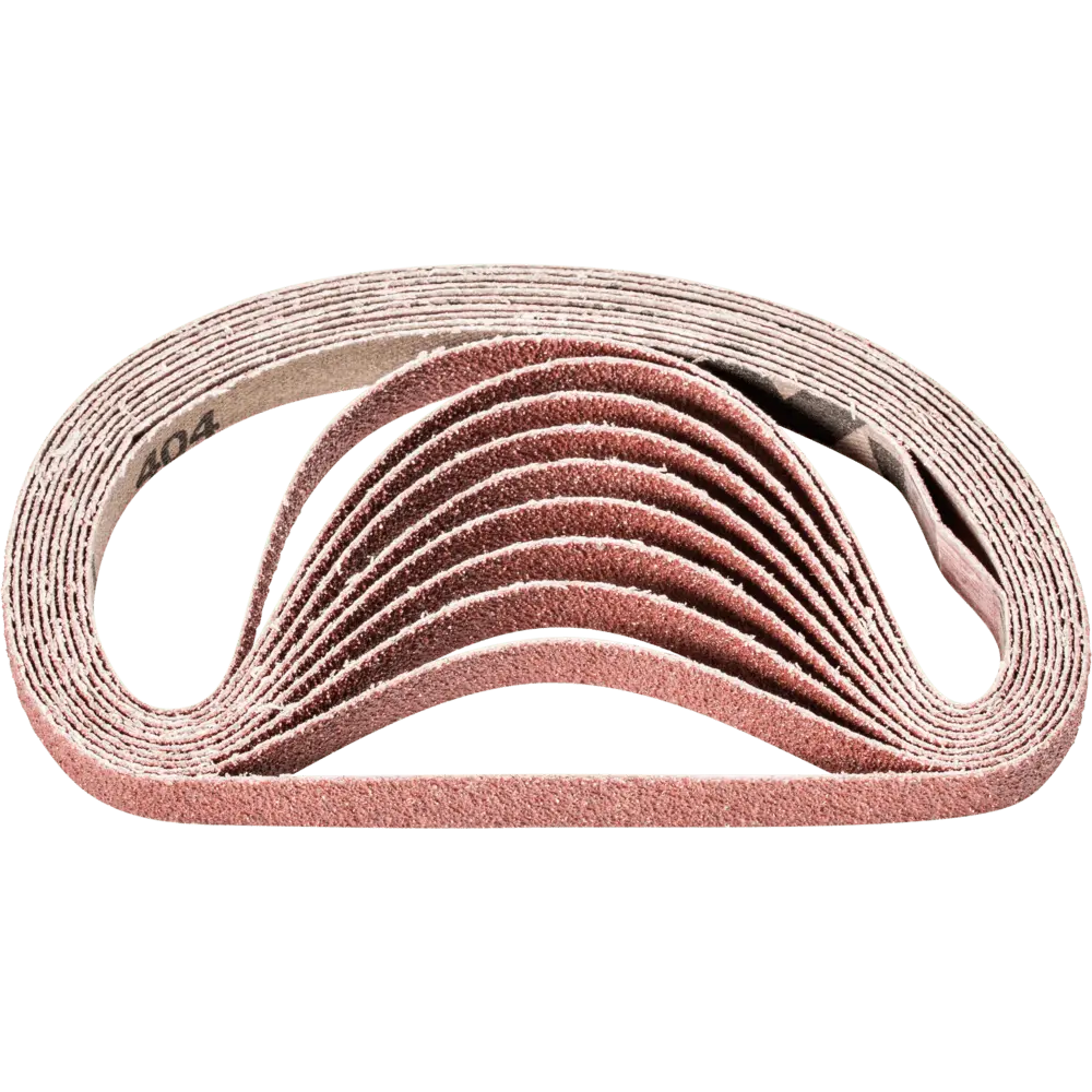 Produktfoto 1 von PFERD TOOLS Korund Schleifband BA 9x305 mm A60 für universelle Anwendung mit Bandschleifer, 100 Stk.
