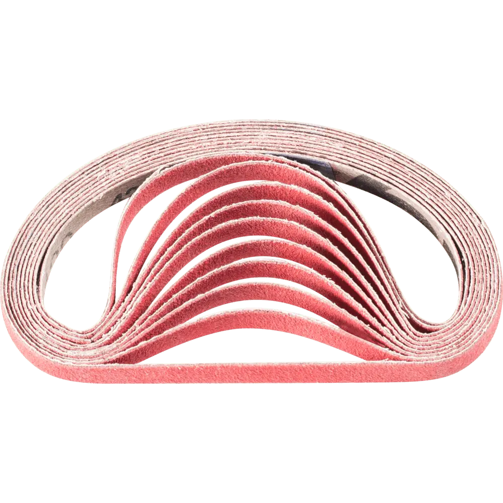 Produktfoto 1 von PFERD TOOLS Keramikkorn Schleifband BA 9x305 mm CO-COOL120 für Edelstahl-Schliff mit Bandschleifer, 100 Stk.