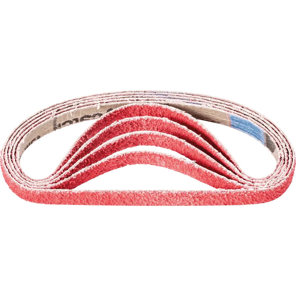 Produktfoto 1 von PFERD TOOLS Keramikkorn Schleifband BA 10x330mm CO-COOL40 für Edelstahl-Schliff mit Bandschleifer (100), 100 Stk.