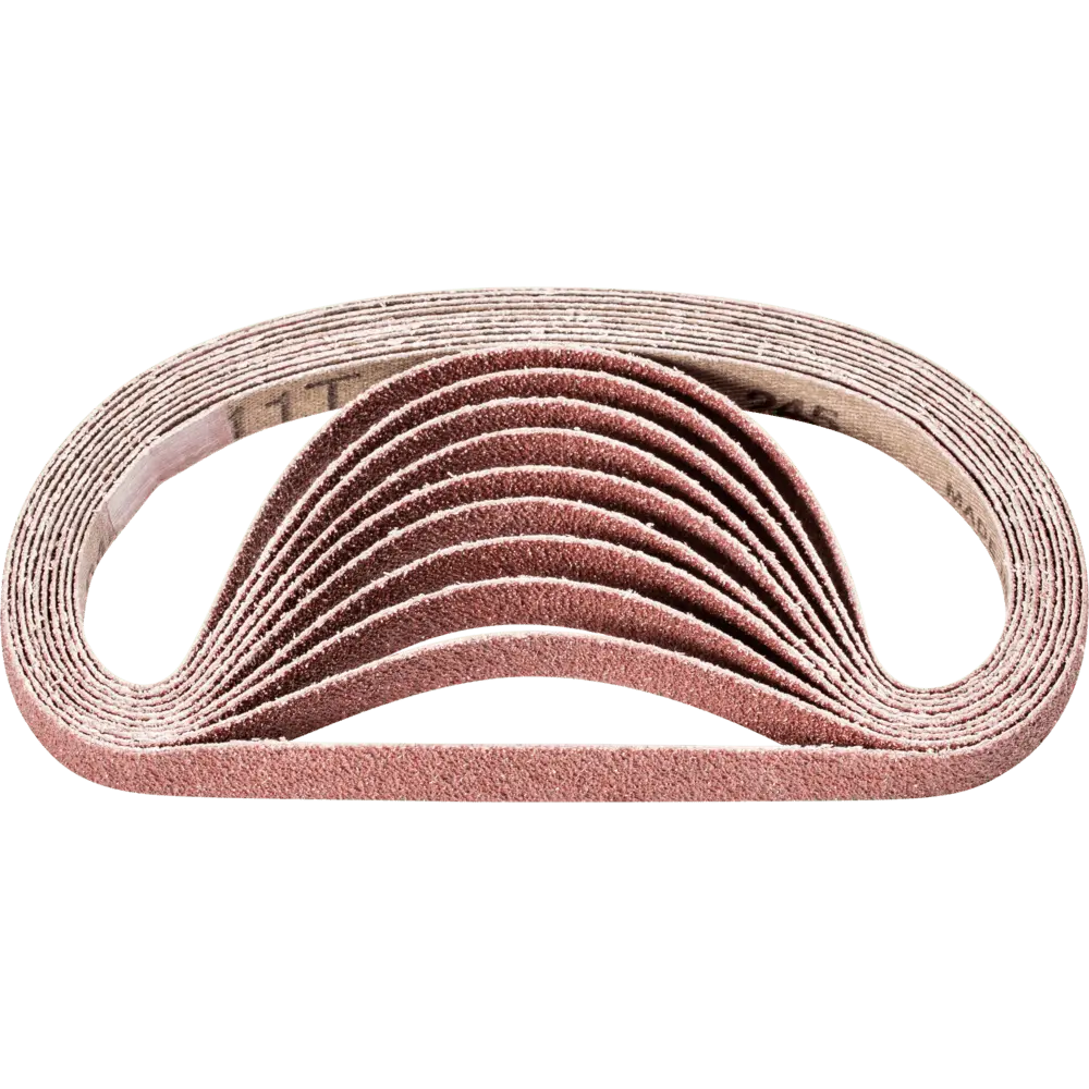 Produktfoto 1 von PFERD TOOLS Korund Schleifband BA 10x330mm A60 für universelle Anwendung mit Bandschleifer (100), 100 Stk.
