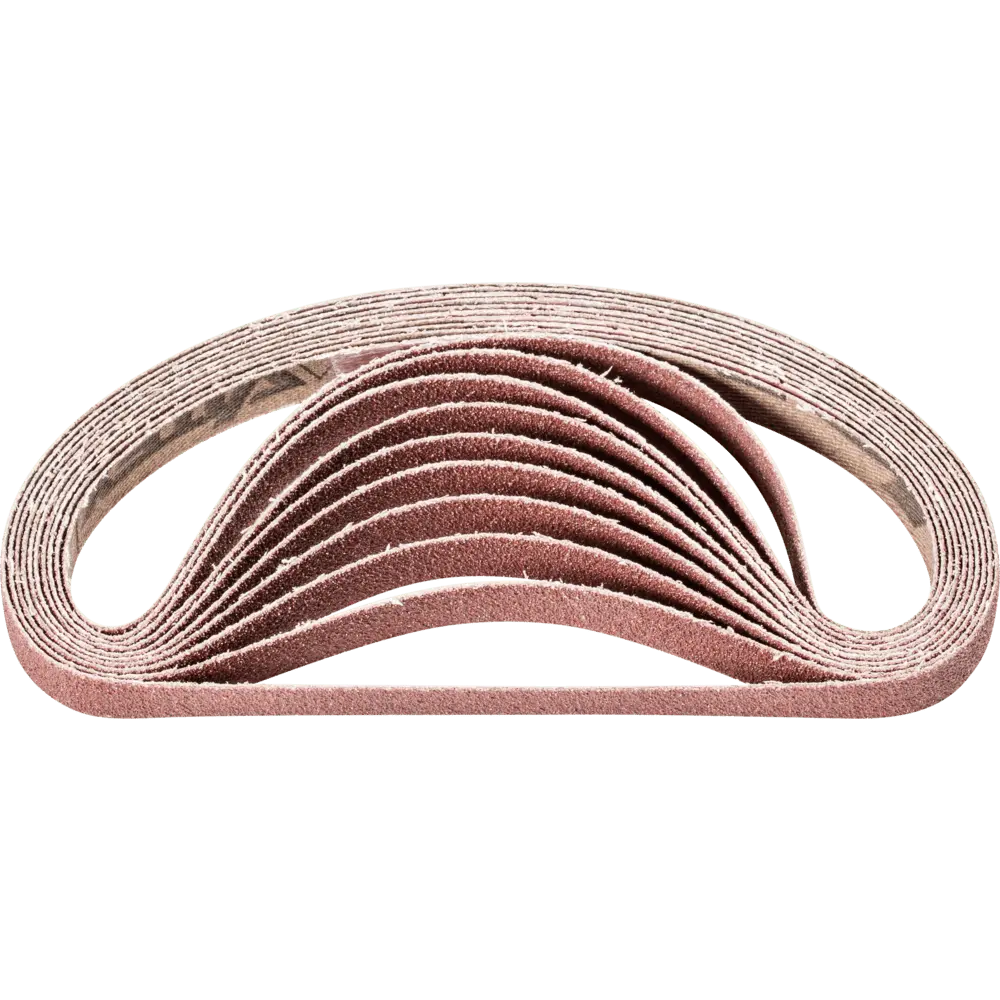 Produktfoto 1 von PFERD TOOLS Korund Schleifband BA 10x330mm A80 für universelle Anwendung mit Bandschleifer (100), 100 Stk.