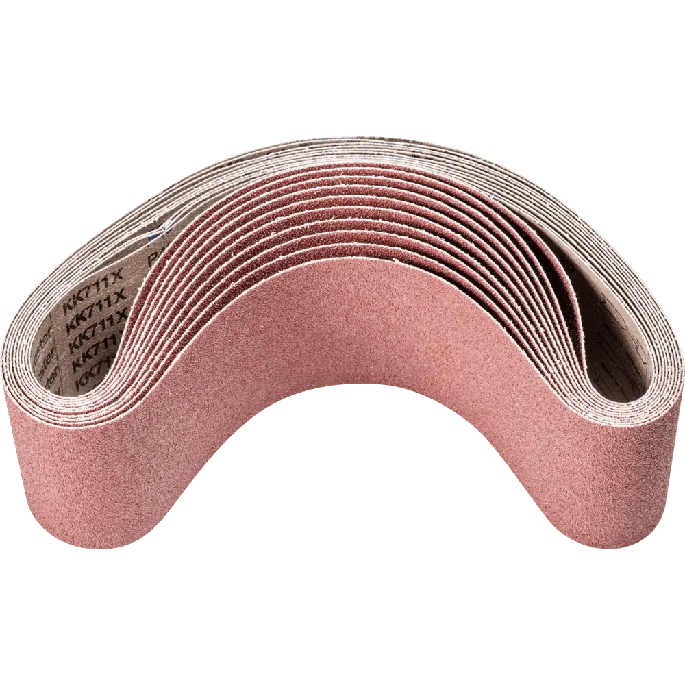 Produktfoto 1 von PFERD TOOLS Korund Schleifband BA 100x1000mm A40 für universelle Anwendung mit Bandschleifer, 10 Stk.