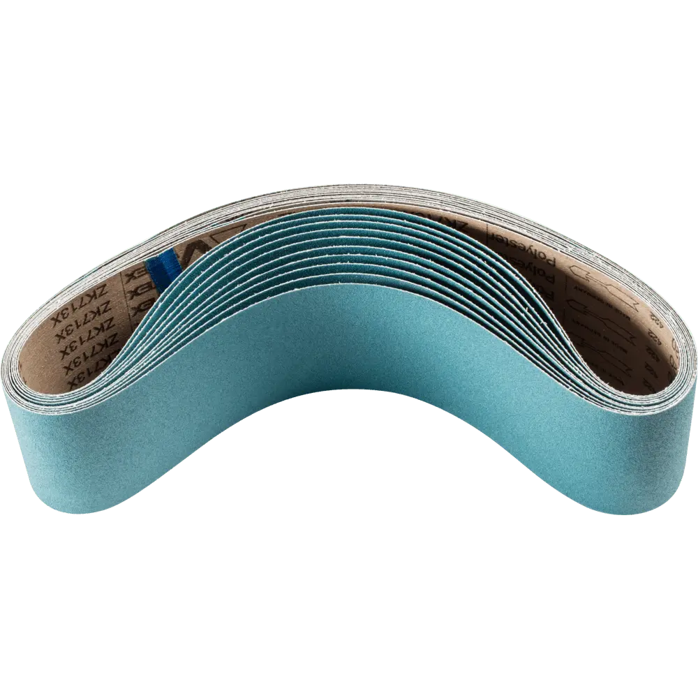 Produktfoto 1 von PFERD TOOLS Zirkon Schleifband BA 100x1000mm Z120 für hohen Abtrag mit Bandschleifer, 10 Stk.