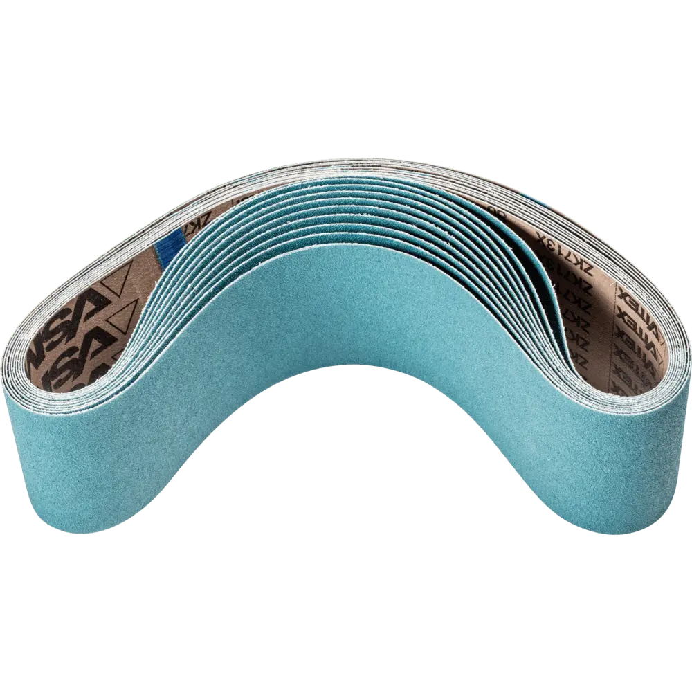Produktfoto 1 von PFERD TOOLS Zirkon Schleifband BA 100x1000mm Z80 für hohen Abtrag mit Bandschleifer, 10 Stk.