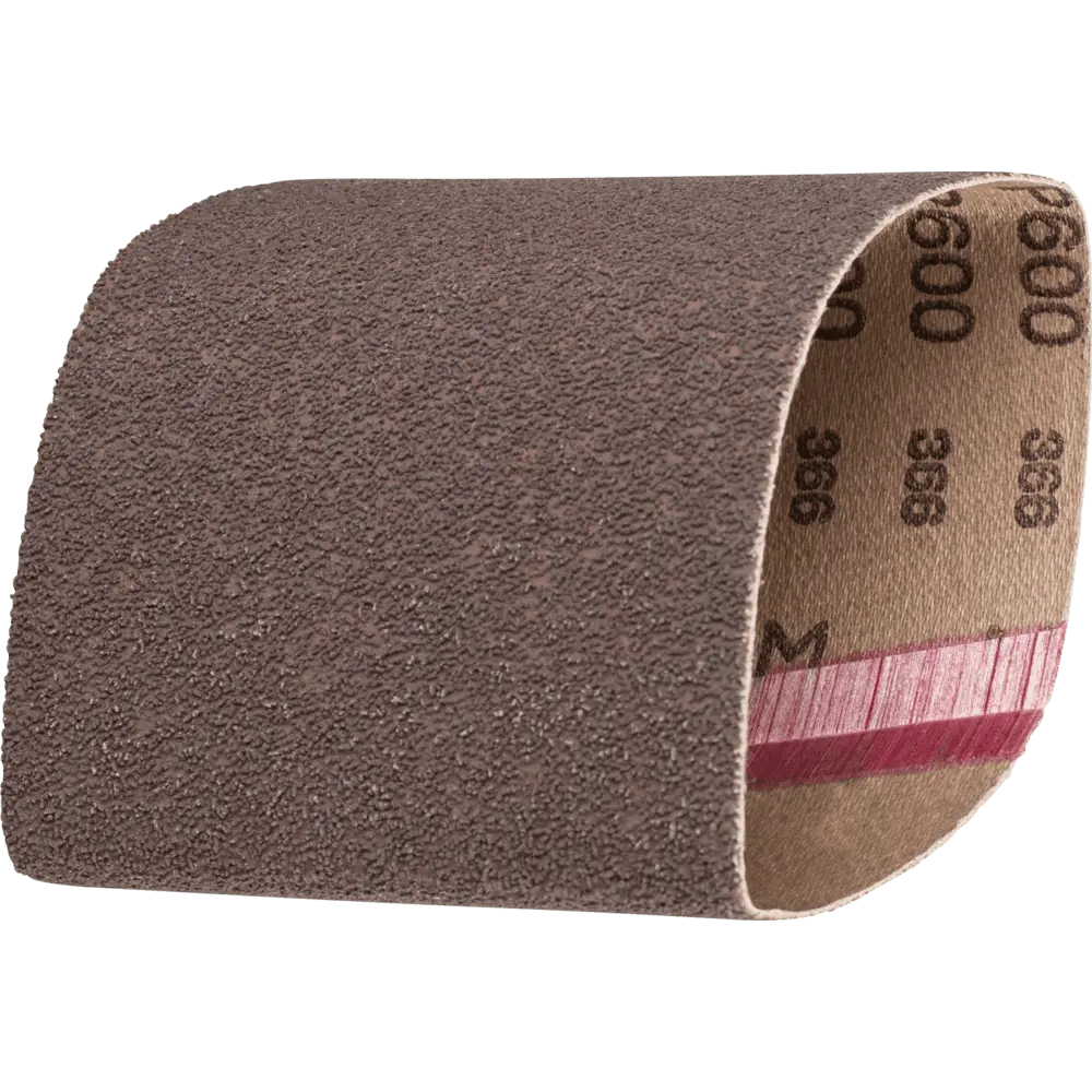 Produktfoto 1 von PFERD TOOLS Compactkorn Schleifband BA 100x282 mm A600CK für Feinschliff für Walze Ø 90x100mm, 5 Stk.