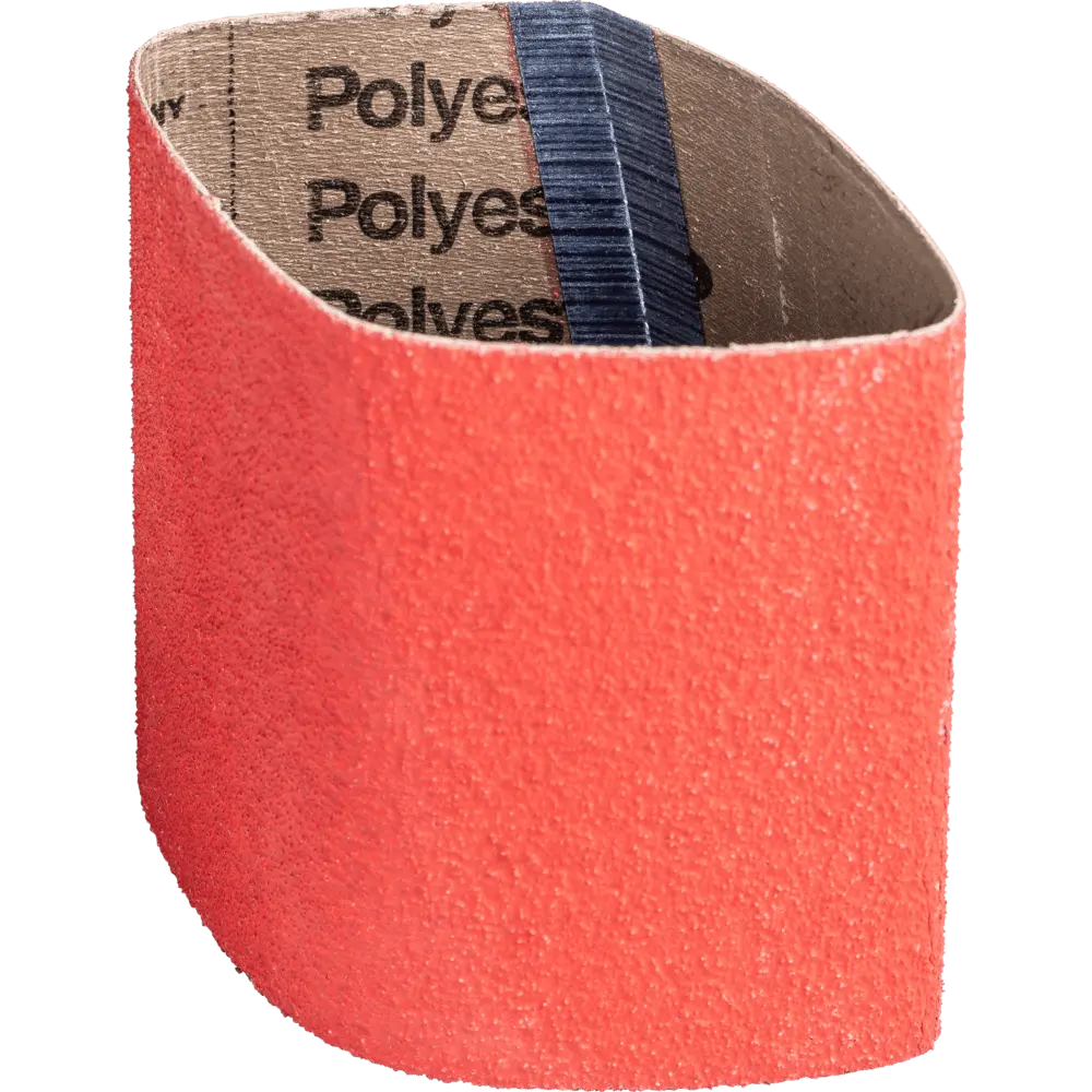 Produktfoto 1 von PFERD TOOLS Keramikkorn Schleifband BA 100x282 mm CO-COOL60 für Edelstahl-Schliff für Walze Ø 90x100mm, 5 Stk.