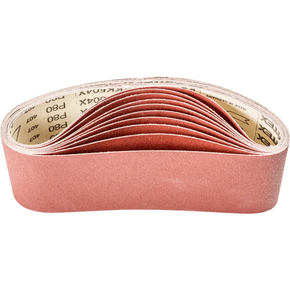 Produktfoto 1 von PFERD TOOLS Korund Schleifband BA 100x610mm A80 für universelle Anwendung mit Bandschleifer, 10 Stk.