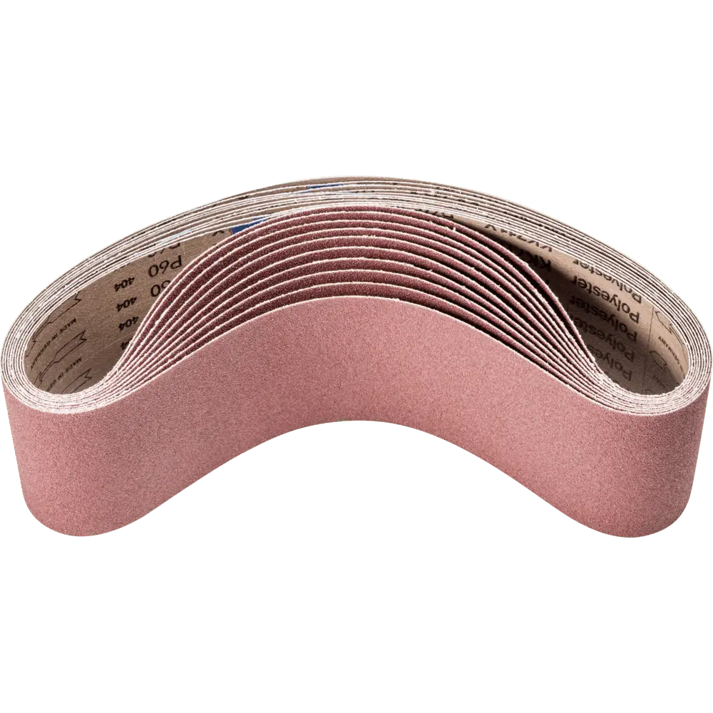 Produktfoto 1 von PFERD TOOLS Korund Schleifband BA 100x920mm A60 für universelle Anwendung mit Bandschleifer, 10 Stk.