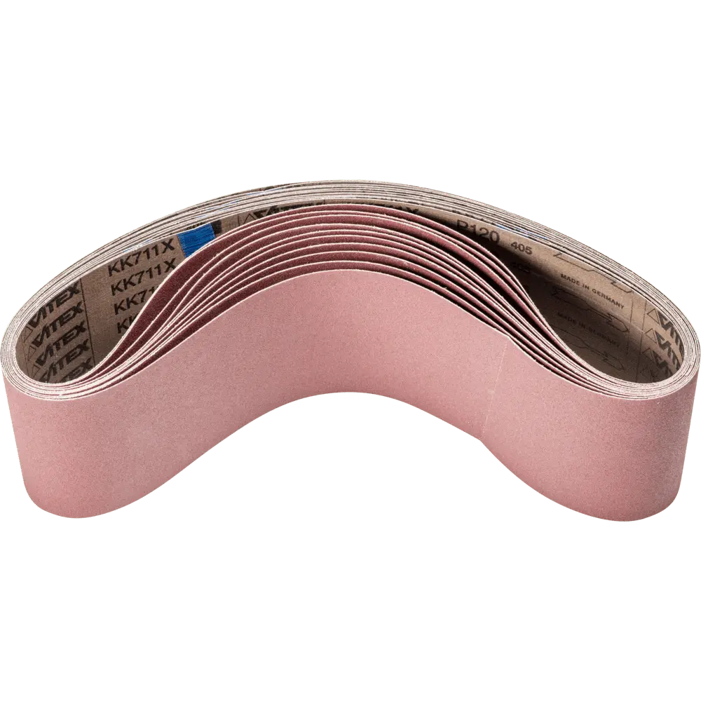 Produktfoto 1 von PFERD TOOLS Korund Schleifband BA 100x920mm A120 für universelle Anwendung mit Bandschleifer, 10 Stk.