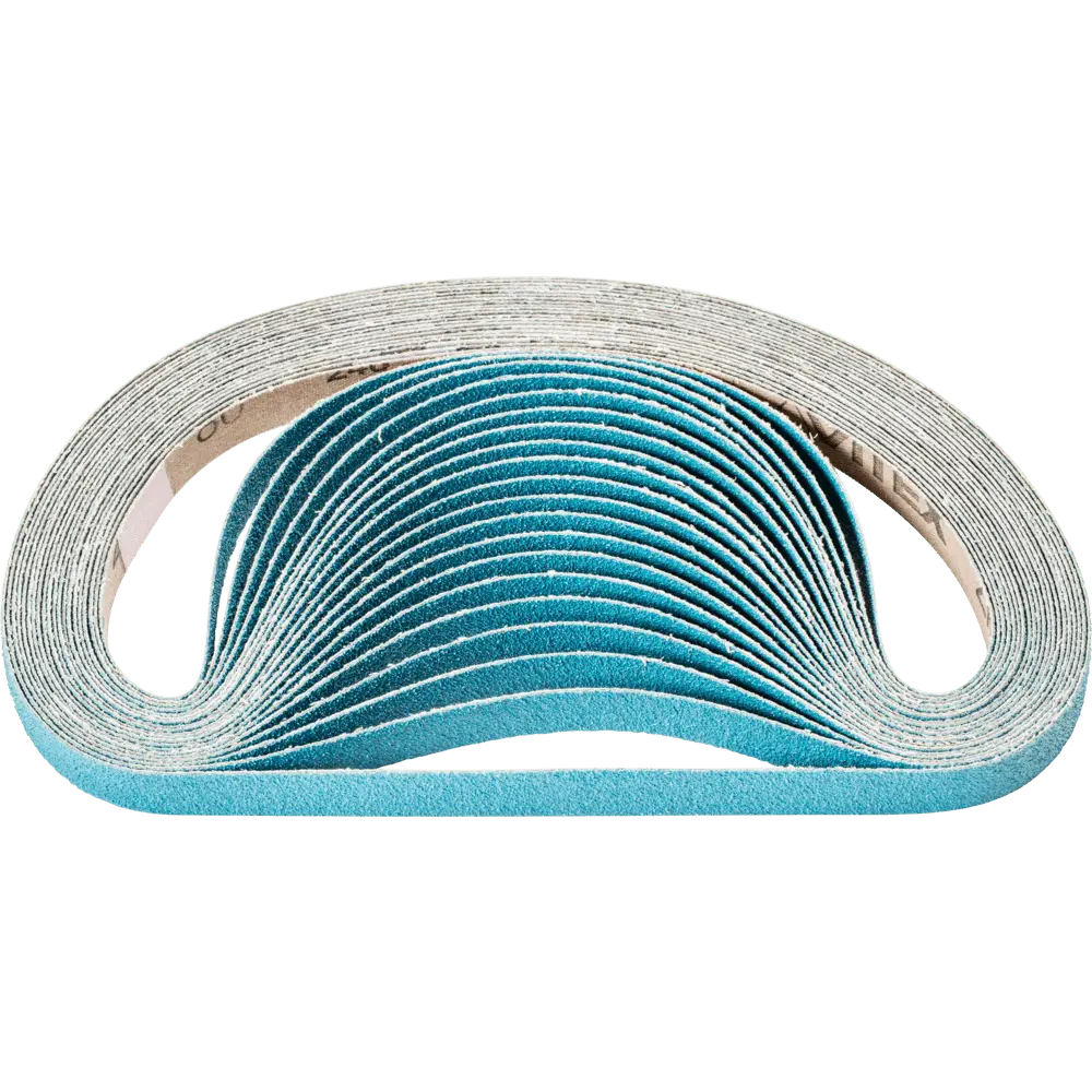 PFERD TOOLS Zirkon Schleifband BA 12x520mm Z80 für hohen Abtrag mit Bandschleifer, 100 Stk.