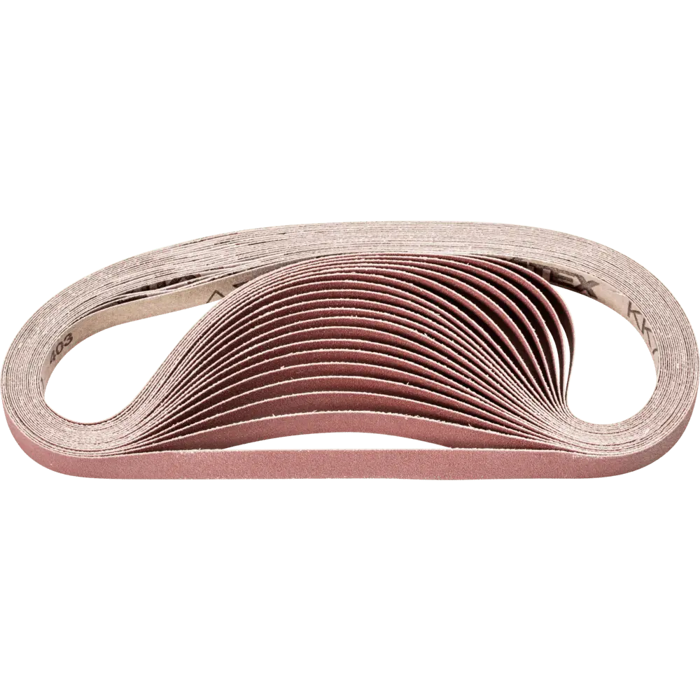 Produktfoto 1 von PFERD TOOLS Korund Schleifband BA 12x520mm A180 für universelle Anwendung mit Bandschleifer (100), 100 Stk.