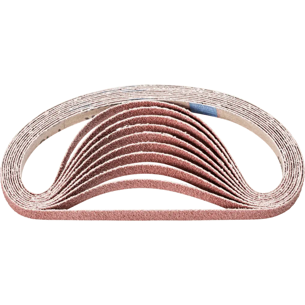Produktfoto 1 von PFERD TOOLS Korund Schleifband BA 12x520mm A40 für universelle Anwendung mit Bandschleifer (100), 100 Stk.