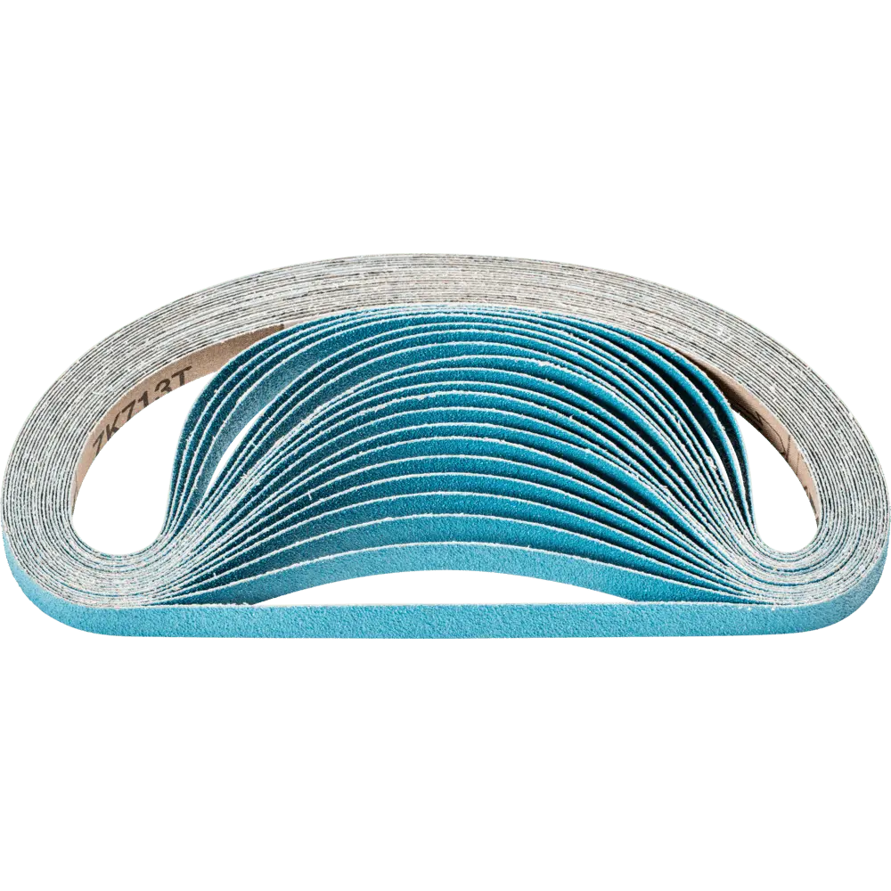 Produktfoto 1 von PFERD TOOLS Zirkon Schleifband BA 12x610mm Z80 für hohen Abtrag mit Bandschleifer, 100 Stk.