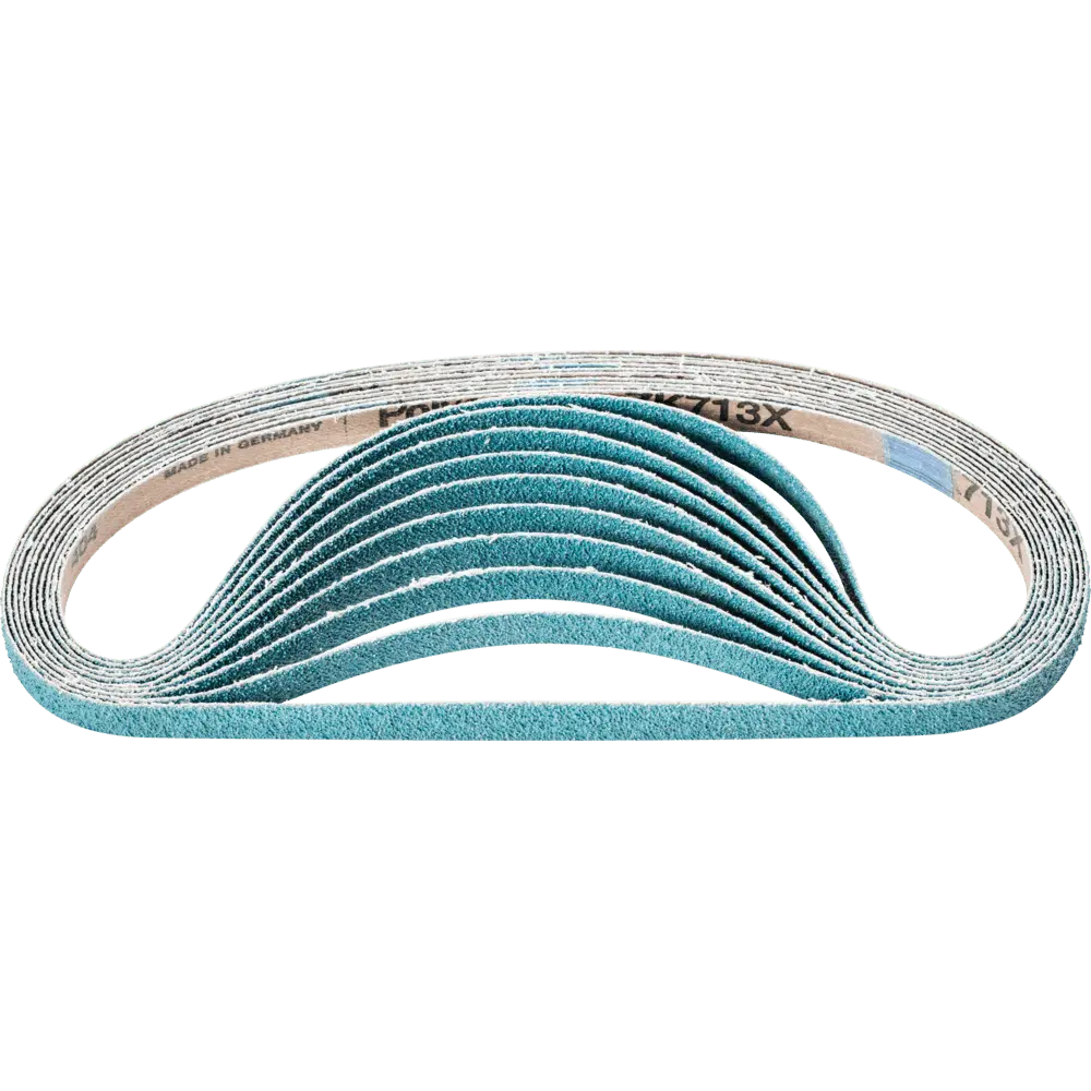 Produktfoto 1 von PFERD TOOLS Zirkon Schleifband BA 12x610mm Z40 für hohen Abtrag mit Bandschleifer, 100 Stk.