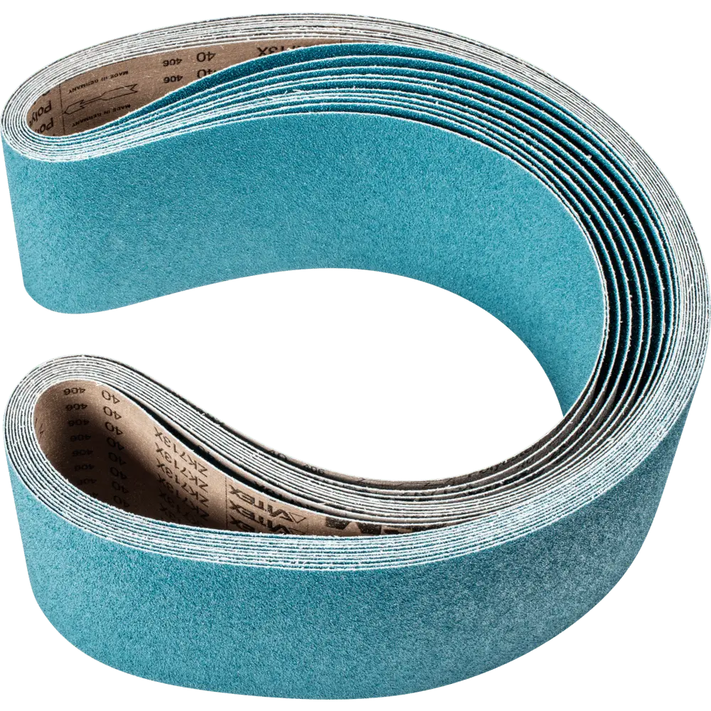 Produktfoto 1 von PFERD TOOLS Zirkon Schleifband BA 150x2000mm Z40 für hohen Abtrag mit Bandschleifer, 10 Stk.