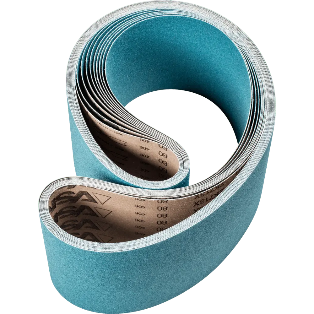 Produktfoto 1 von PFERD TOOLS Zirkon Schleifband BA 150x2000mm Z80 für hohen Abtrag mit Bandschleifer, 10 Stk.