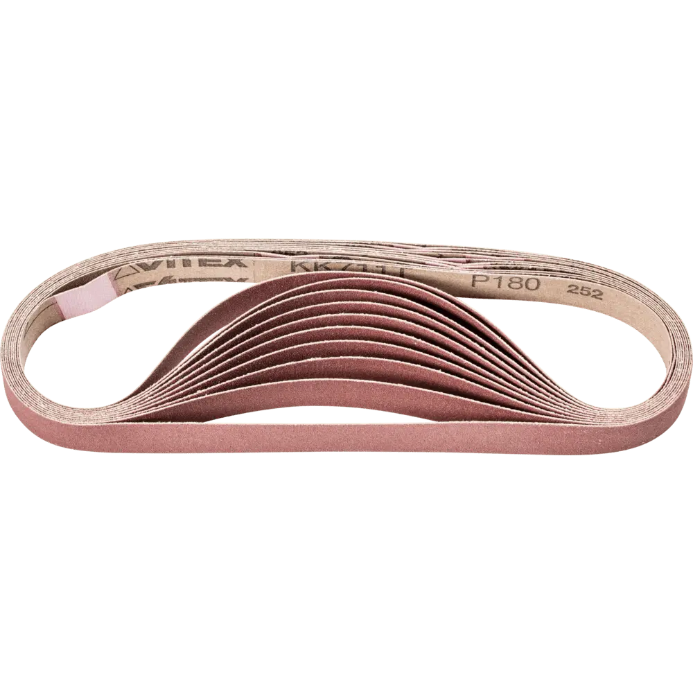 Produktfoto 1 von PFERD TOOLS Korund Schleifband BA 16x520mm A180 für universelle Anwendung mit Bandschleifer, 50 Stk.
