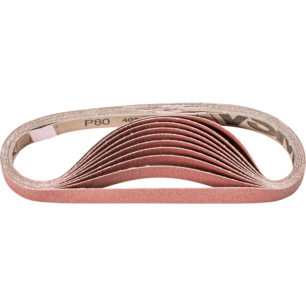 Produktfoto 1 von PFERD TOOLS Korund Schleifband BA 16x520mm A80 für universelle Anwendung mit Bandschleifer, 50 Stk.