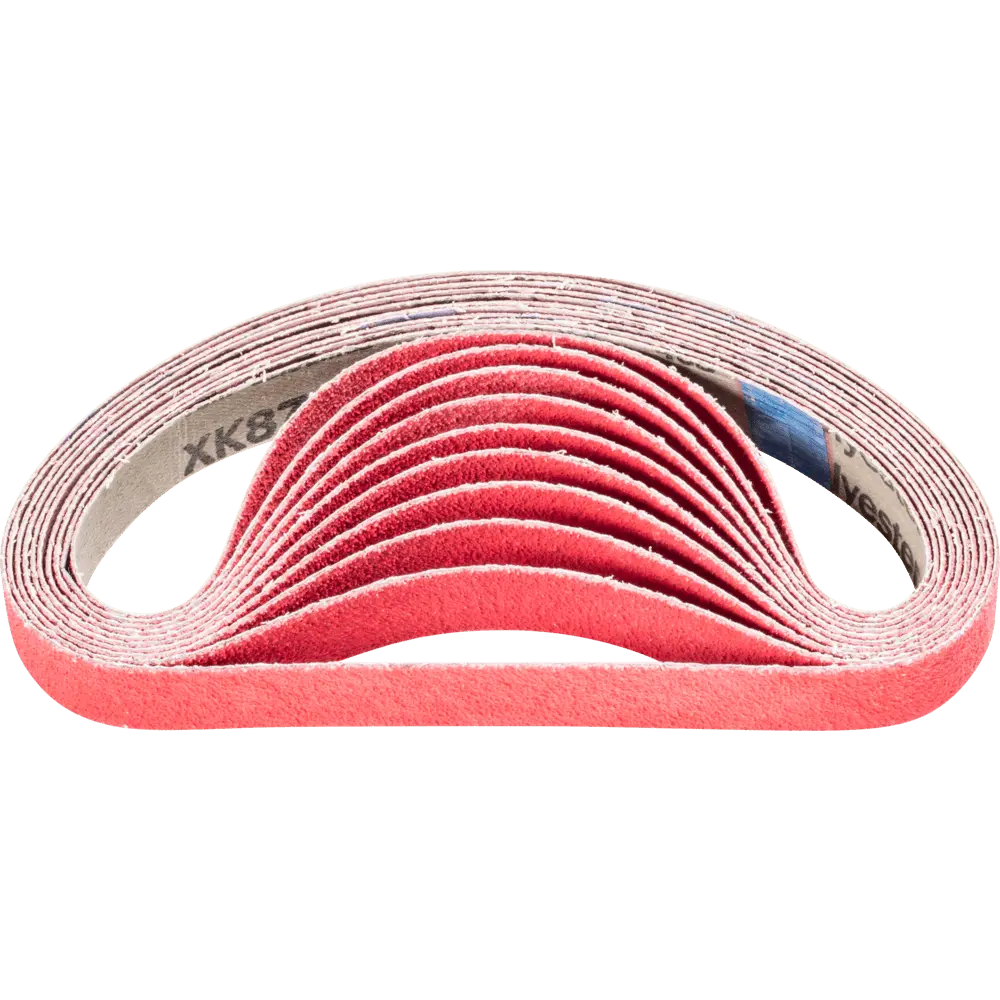 Produktfoto 1 von PFERD TOOLS Keramikkorn Schleifband BA 20x480mm CO-COOL60 für Edelstahl-Schliff mit Bandschleifer, 20 Stk.