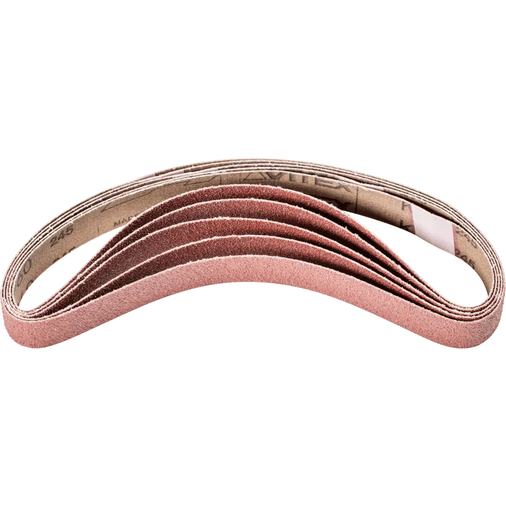 Produktfoto 1 von PFERD TOOLS Korund Schleifband BA 20x480mm A60 für universelle Anwendung mit Bandschleifer, 10 Stk.