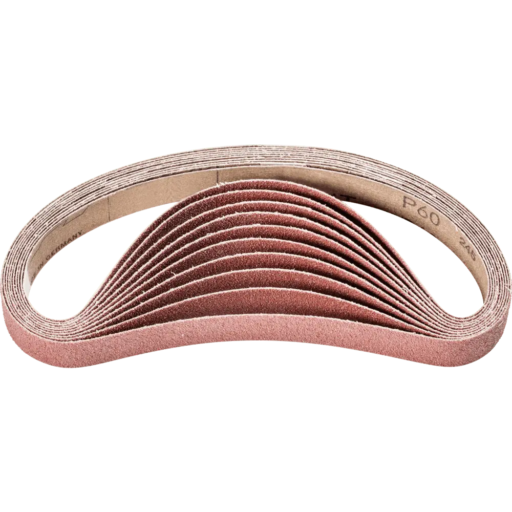 Produktfoto 1 von PFERD TOOLS Korund Schleifband BA 20x520mm A60 für universelle Anwendung mit Bandschleifer, 20 Stk.