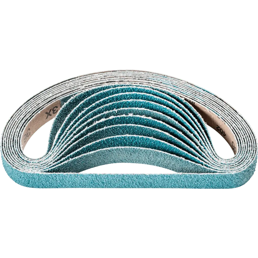 Produktfoto 1 von PFERD TOOLS Zirkon Schleifband BA 20x520mm Z36 für hohen Abtrag mit Bandschleifer, 20 Stk.