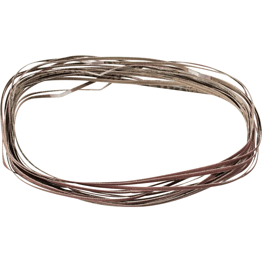Produktfoto 1 von PFERD TOOLS Korund Schleifband BA 3x520mm A180 für universelle Anwendung mit Bandschleifer, 100 Stk.