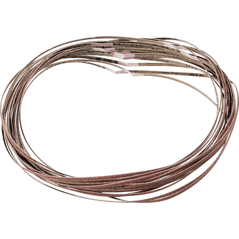 Produktfoto 1 von PFERD TOOLS Korund Schleifband BA 3x520mm A80 für universelle Anwendung mit Bandschleifer, 100 Stk.