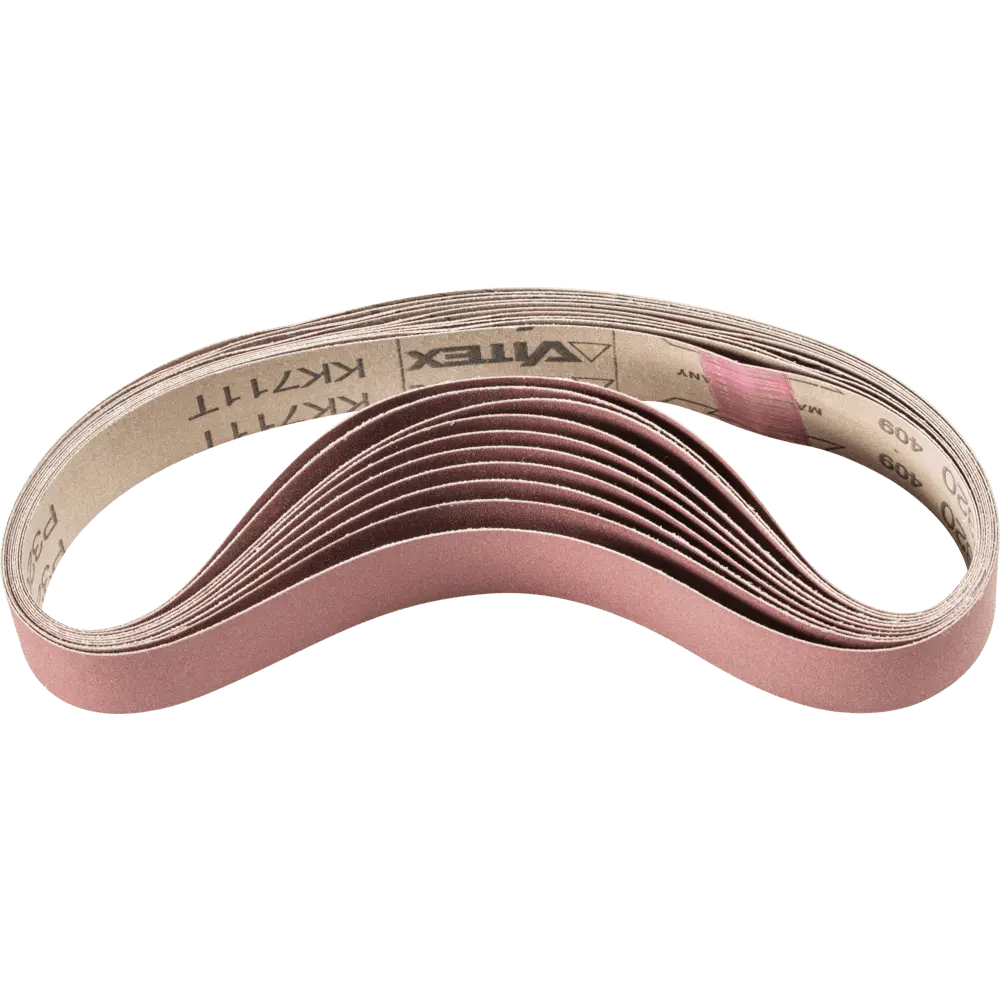 Produktfoto 1 von PFERD TOOLS Korund Schleifband BA 30x533 mm A320 für universelle Anwendung mit Rohrbandschleifer, 20 Stk.